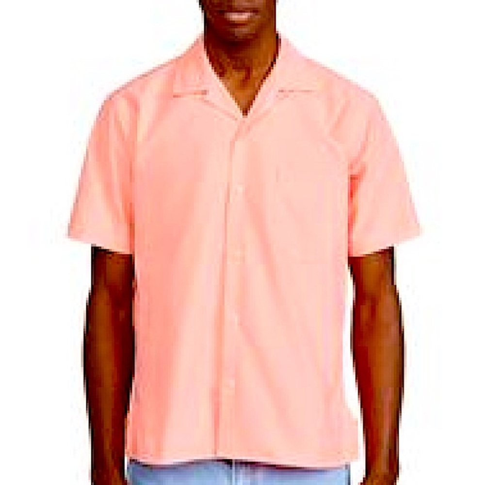 New Daniel Cremieux Short Sleeve Polo Shirt Size XXL Pink